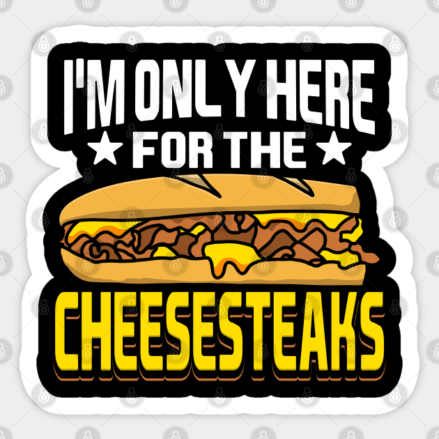 Cheesesteak, Cheesesteak Rolls, Philly Cheesesteak Sticker by maxdax